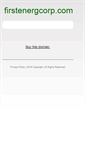 Mobile Screenshot of firstenergcorp.com